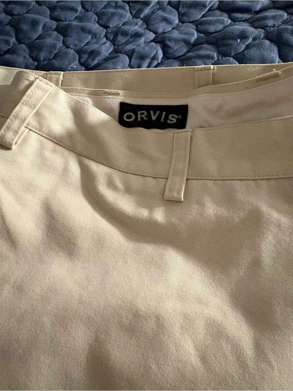 Orvis Stone Colored Chino Pants 40 NWOT